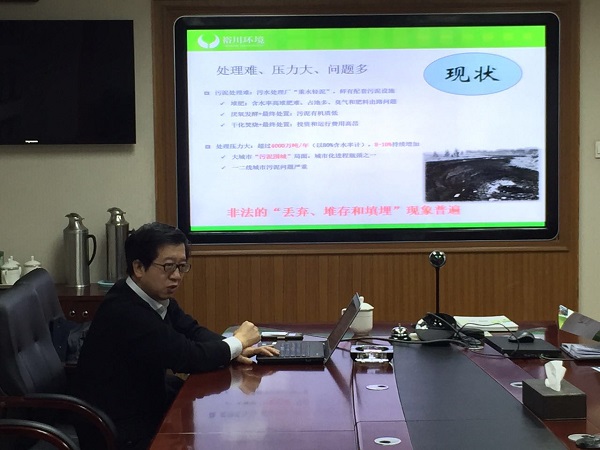 天津裕川環境副總經理王建國來訪百靈天地