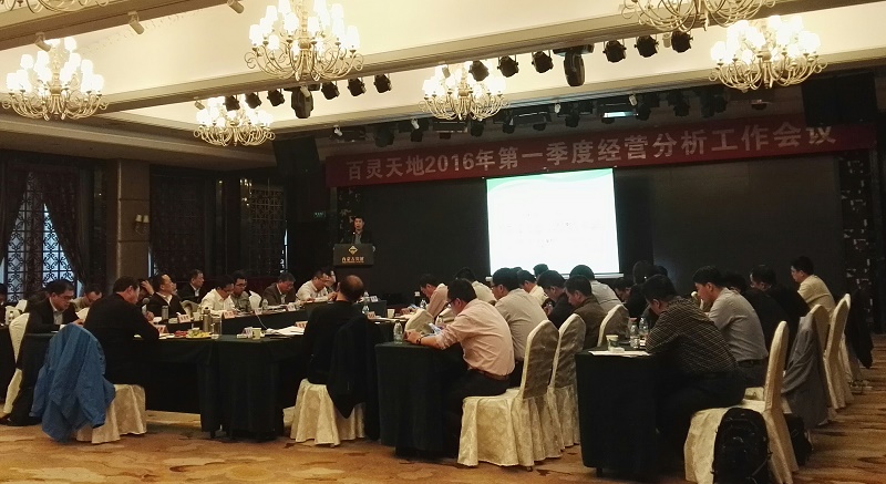 腳踏實地 迎難而上 轉變作風 注重實效——百靈天地2016年第1季度經營分析工作會議順利召開